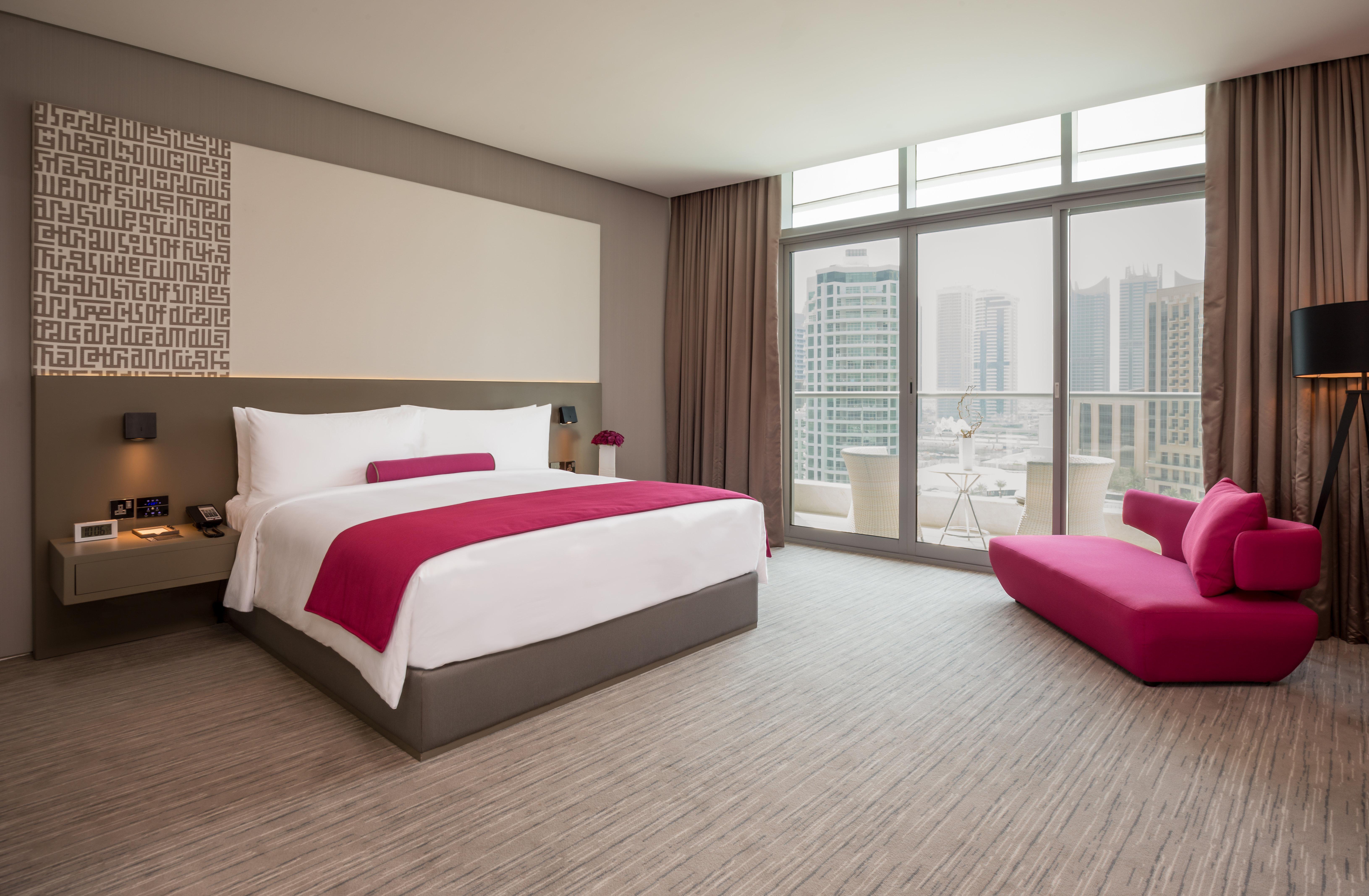 Intercontinental Dubai Marina By Ihg Hotel Kültér fotó Deluxe Room