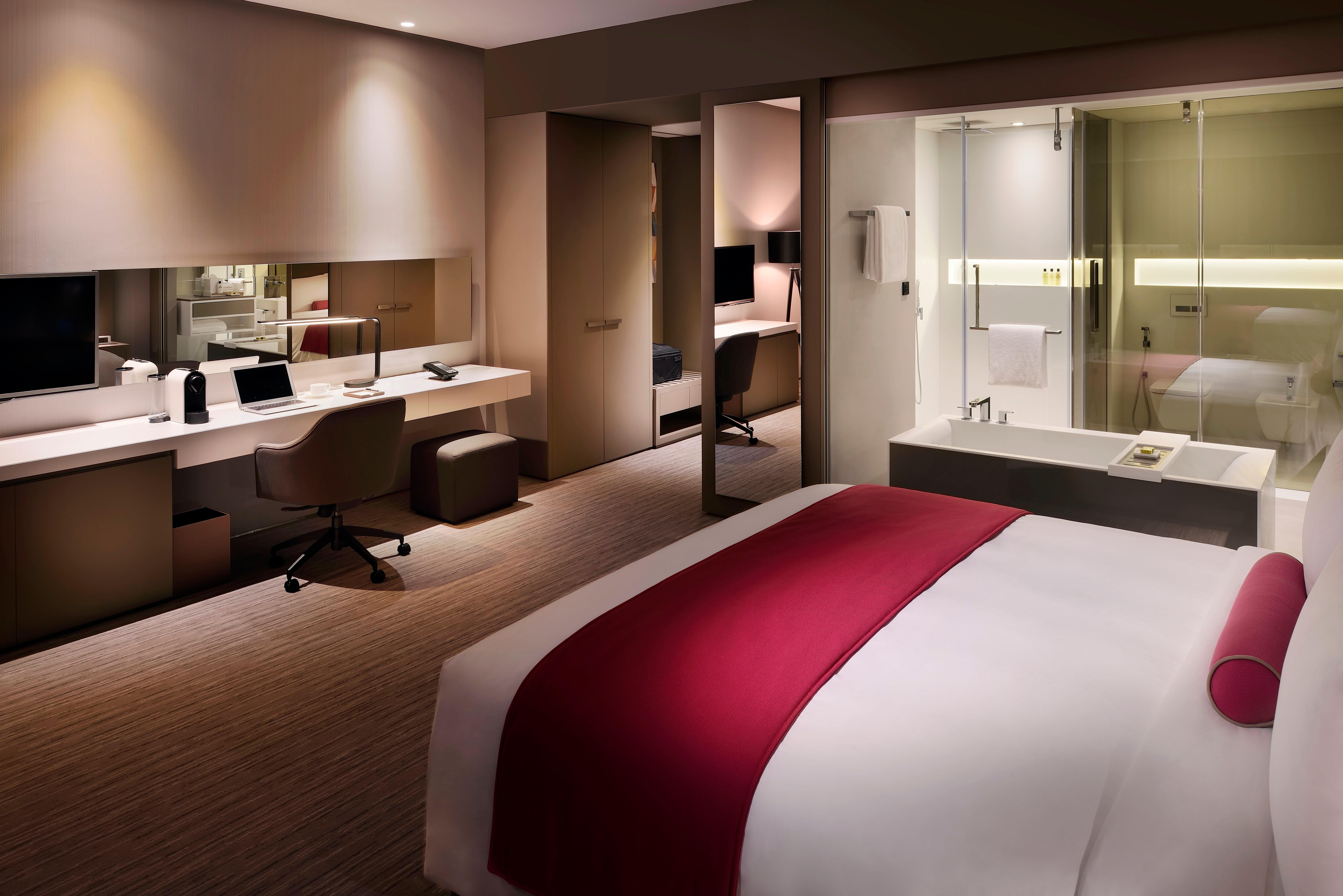 Intercontinental Dubai Marina By Ihg Hotel Kültér fotó Deluxe Room