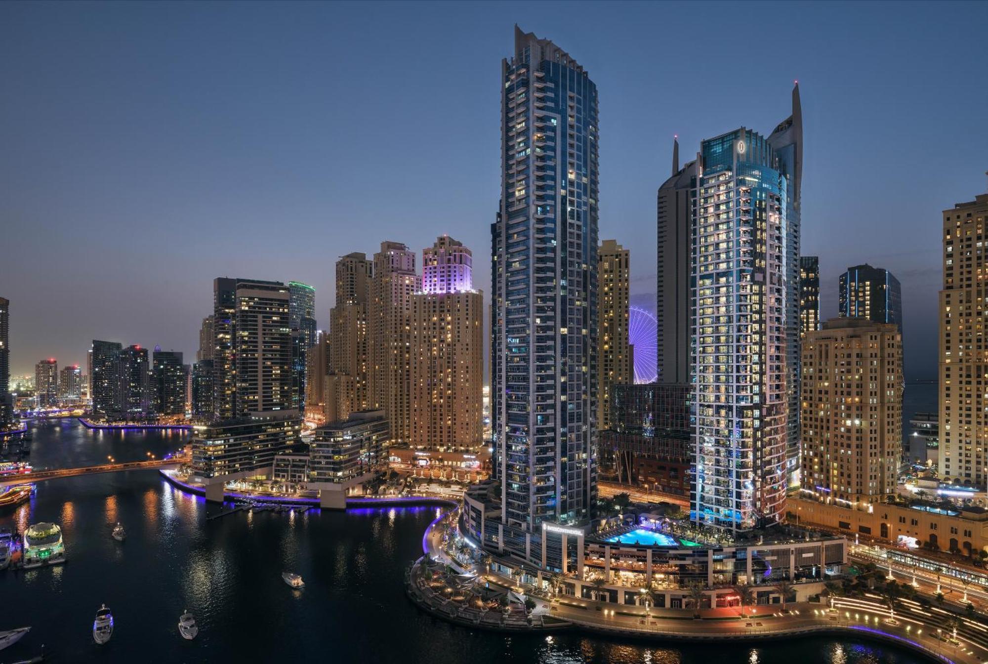 Intercontinental Dubai Marina By Ihg Hotel Kültér fotó Dubai Marina